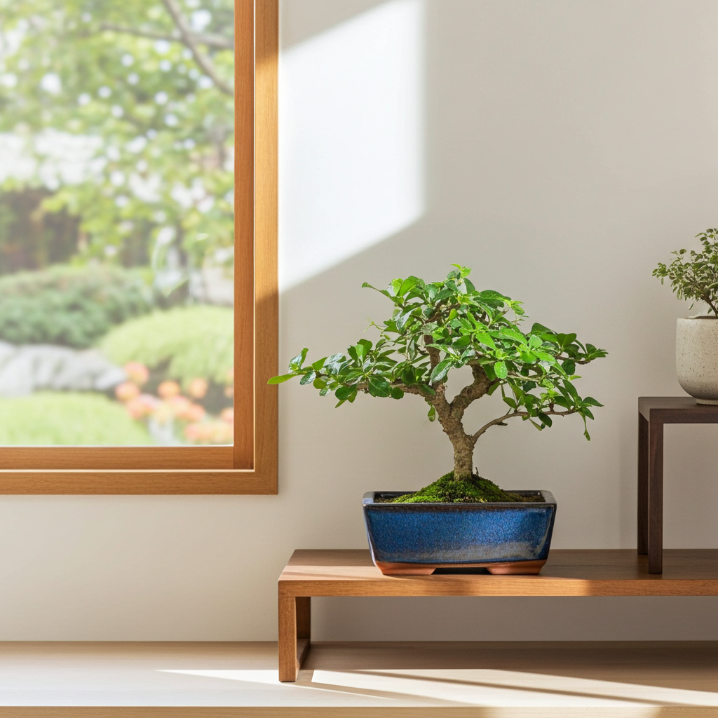 bonsai planta natural