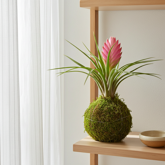 kokedama cyanea tilalndsia