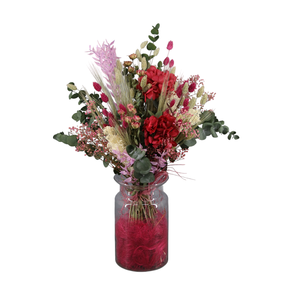 Ramo Flores Secas Rosa