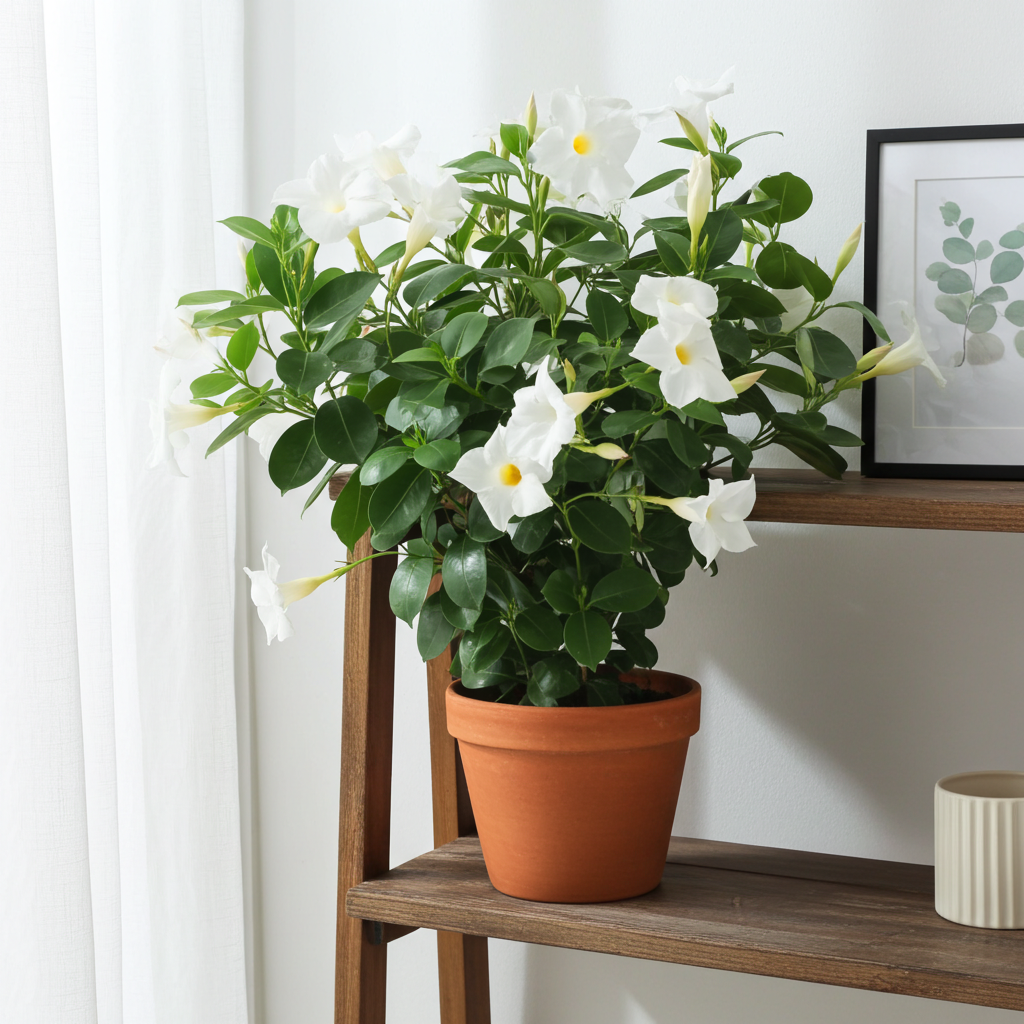 comprar mandevilla blanca