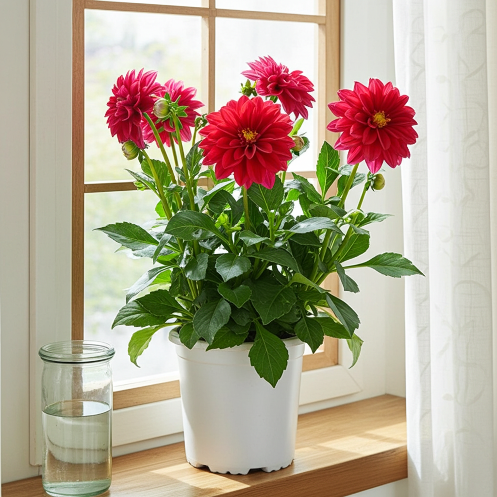 dahlia planta