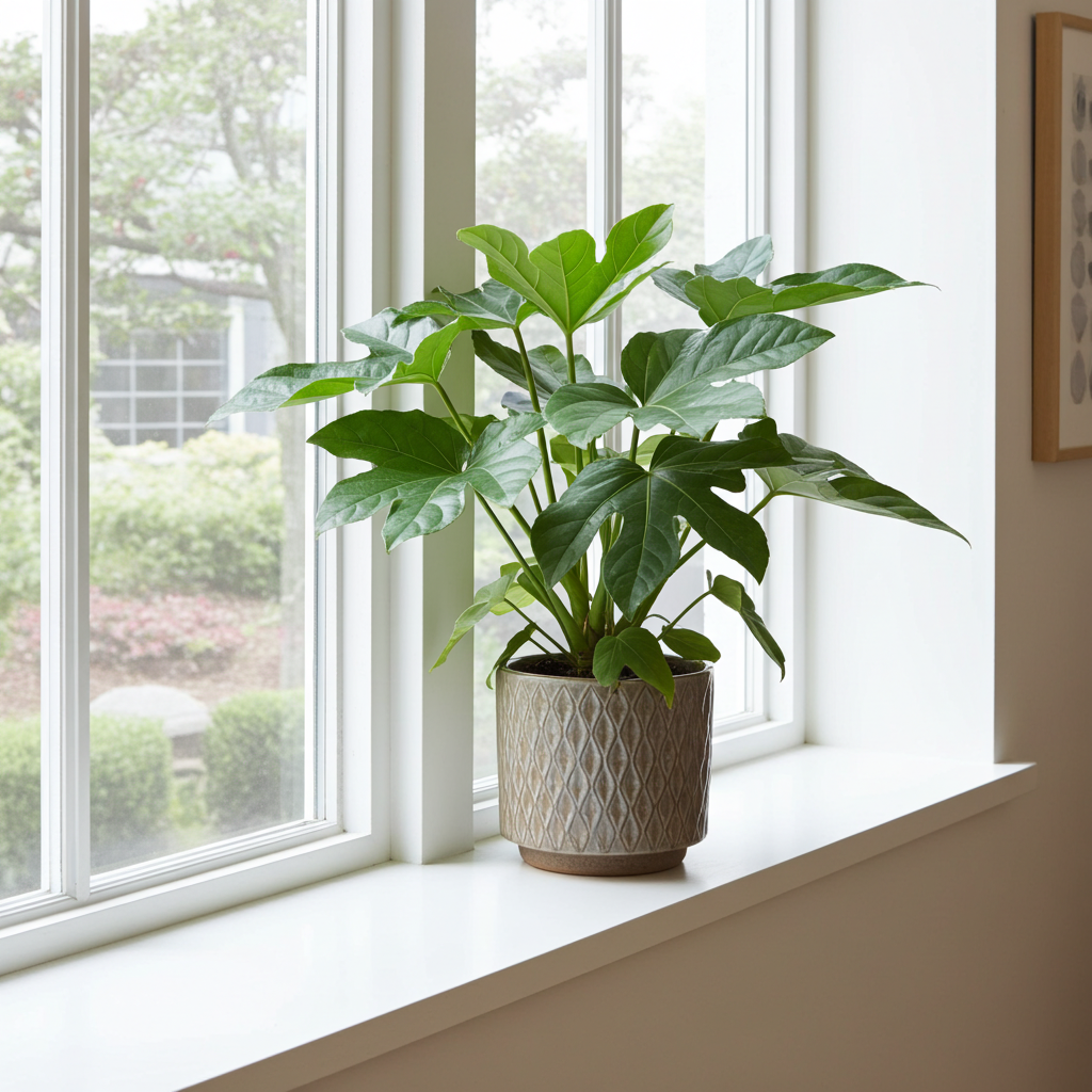 planta aralia japonesa