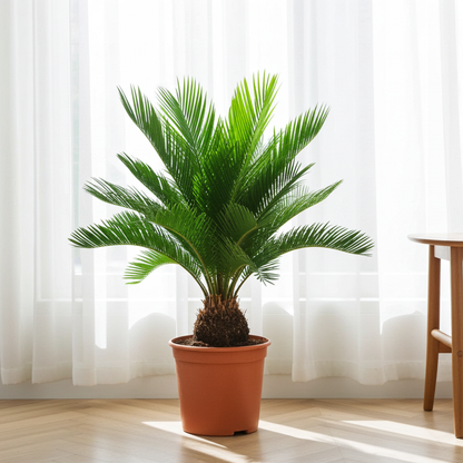 palmera cyca exterior