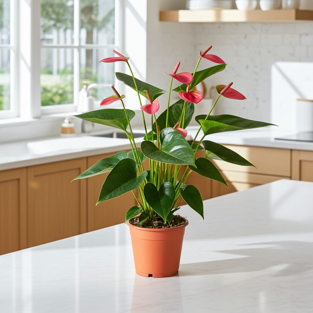 anthurium rosado