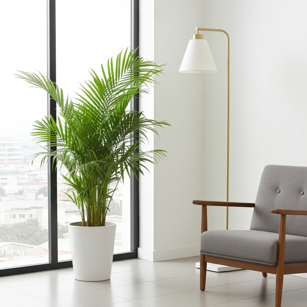 palmera grande interior