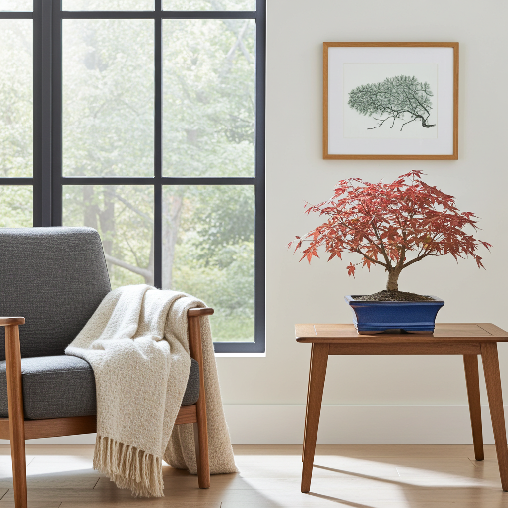 planta bonsai acer interior