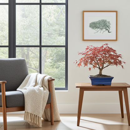 planta bonsai acer interior