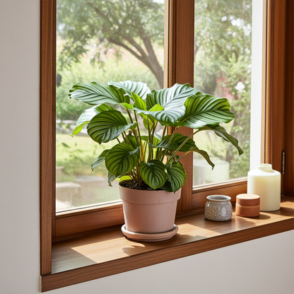 calathea orbifolia planta