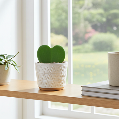 planta forma corazón