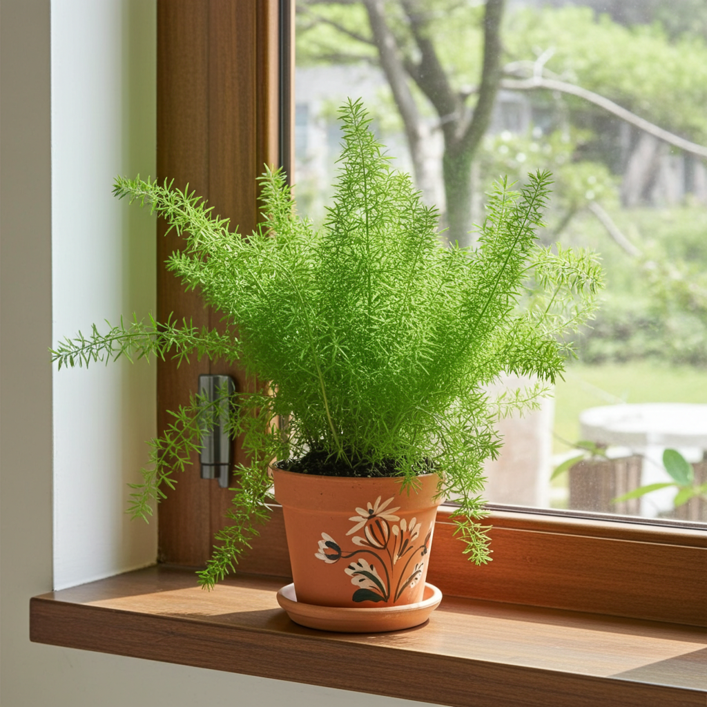 planta esparraguera interior