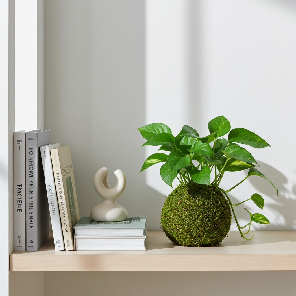 kokedama pothos