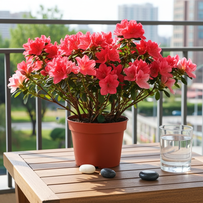 azalea roja