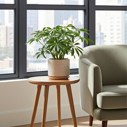 schefflera  planta viva