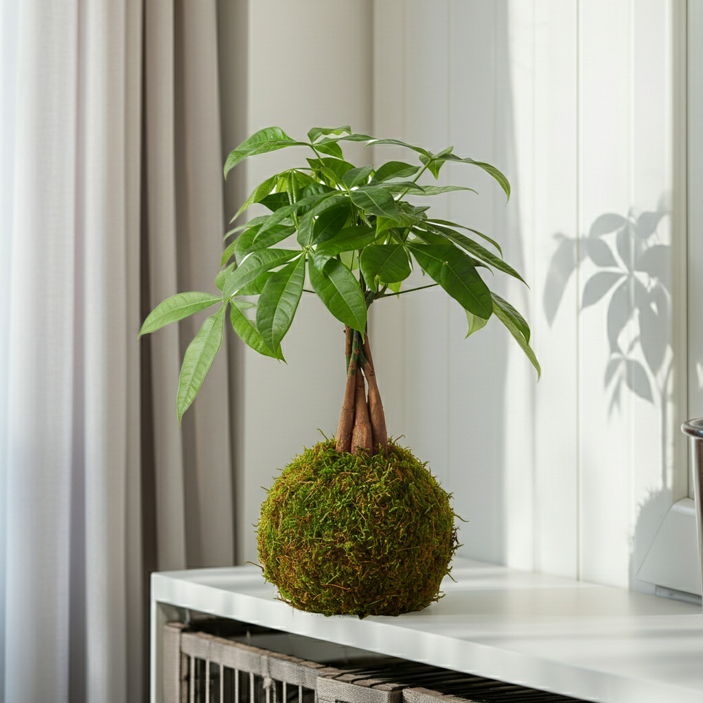pachira kokedama