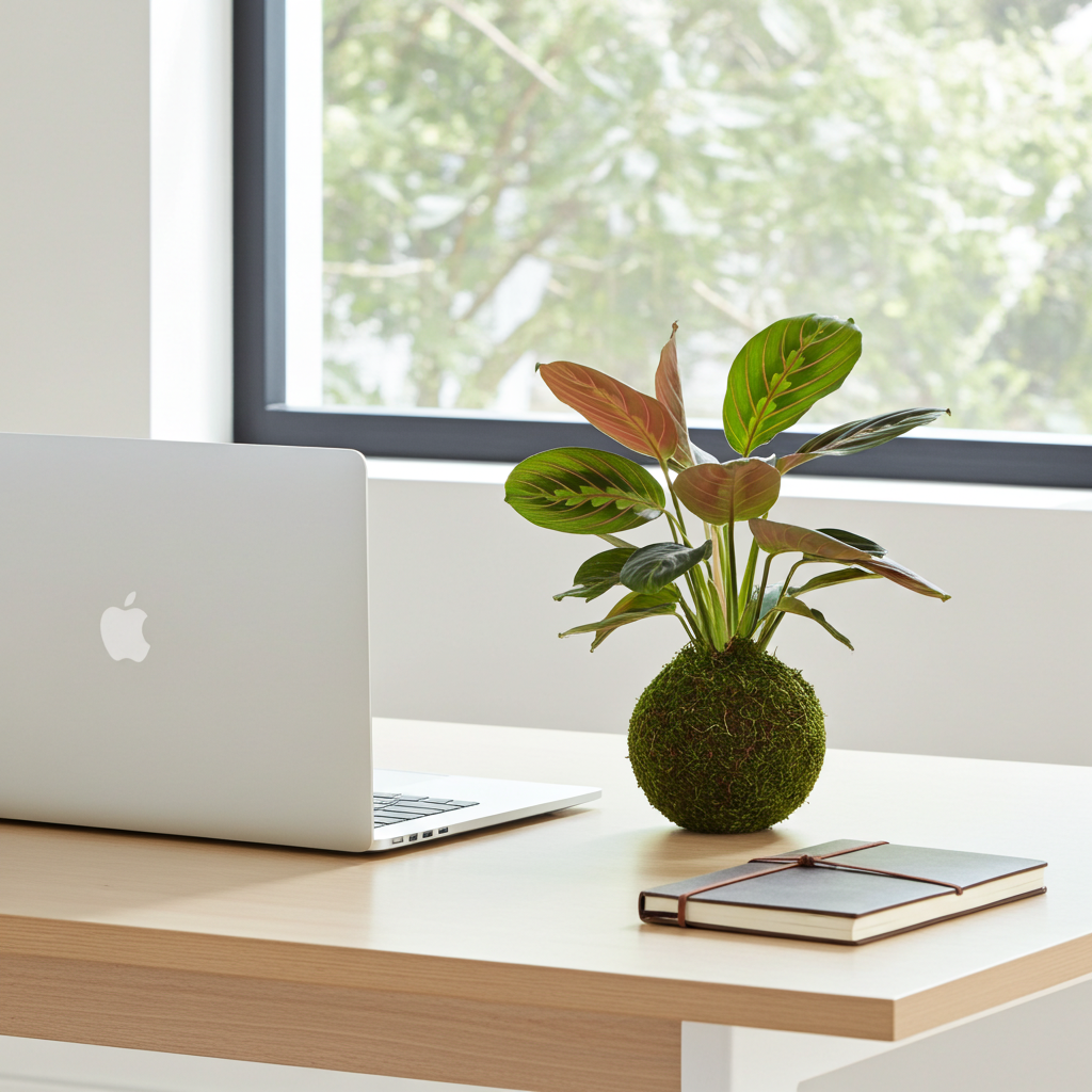 kokedama maranta