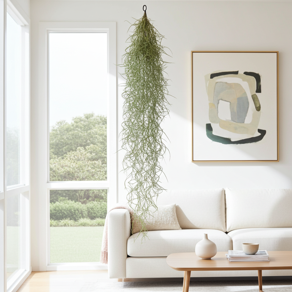 planta viva tillandsia usneoides