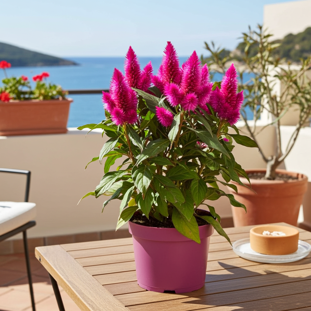 celosia cresta de gallo