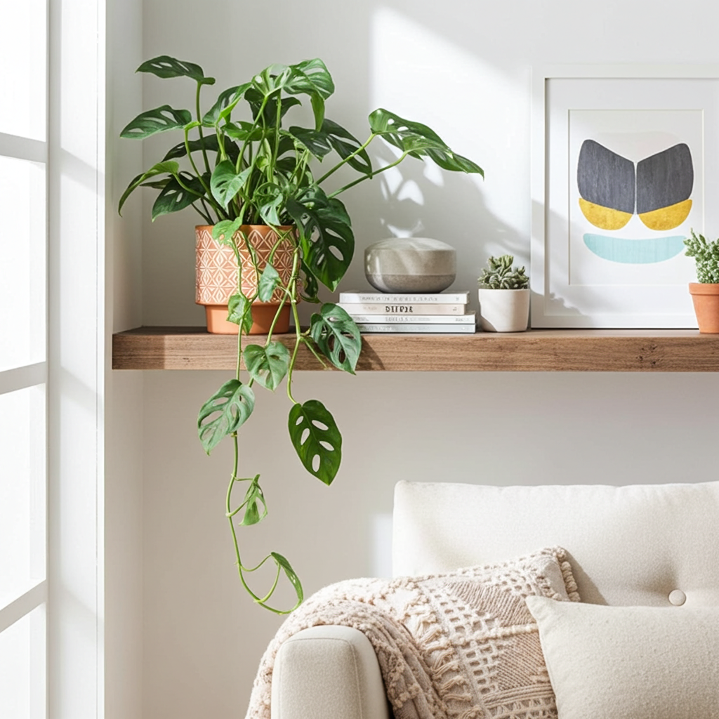 planta monstera interior