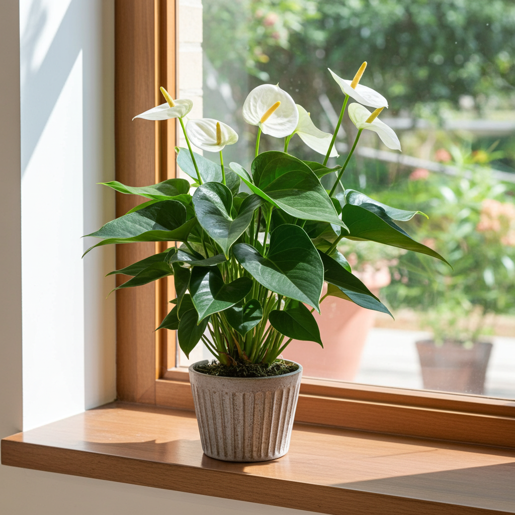 anthurium blanco