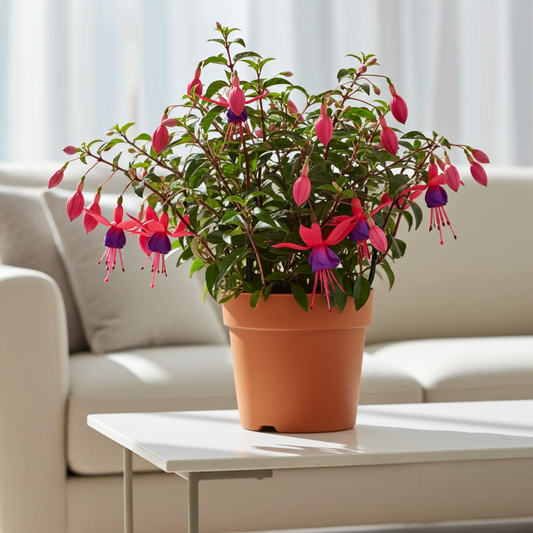 fuchsia planta natural