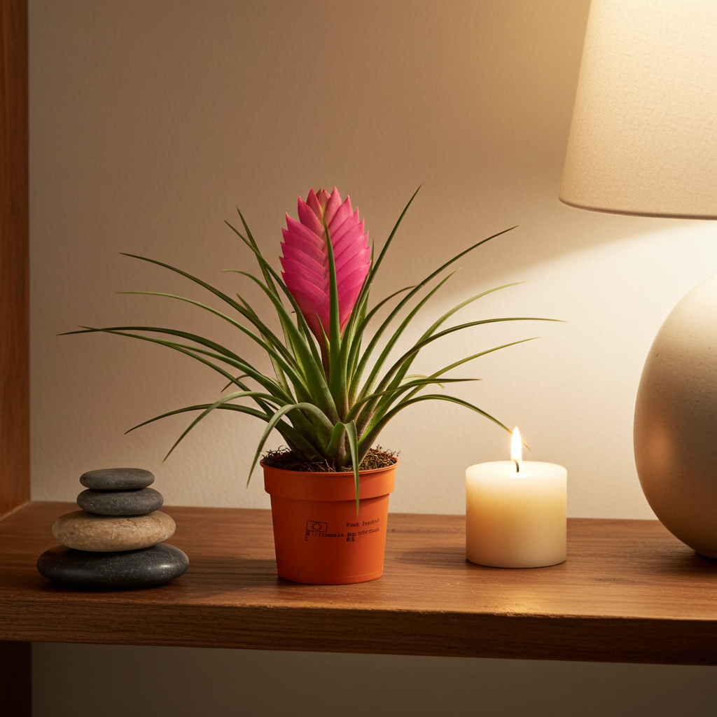 cyanea planta tillandsia