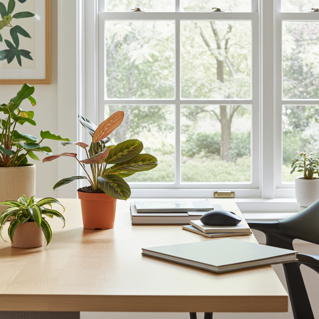 maranta planta oficina