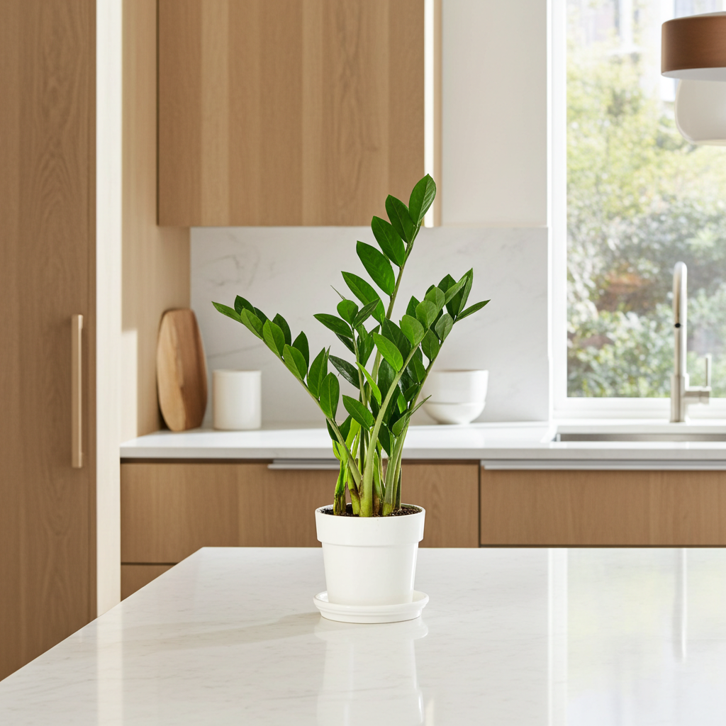 planta natural zamioculcas