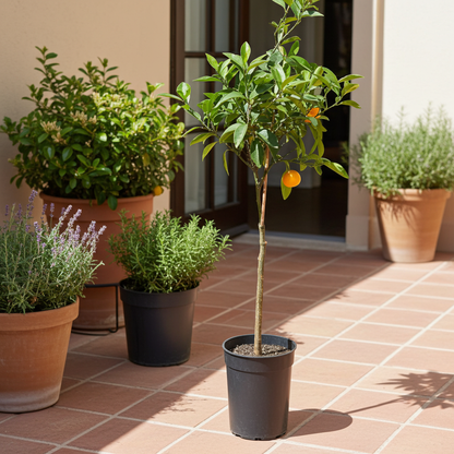 mandarino arbol frutas