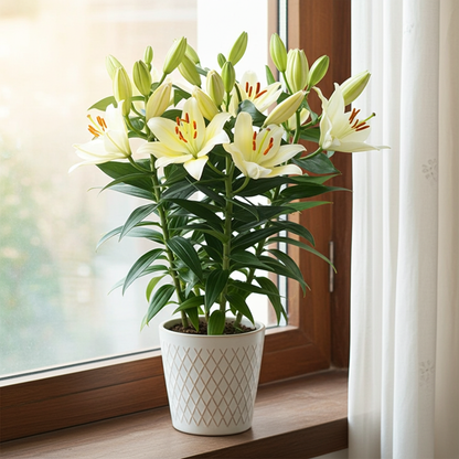 lirio planta viva