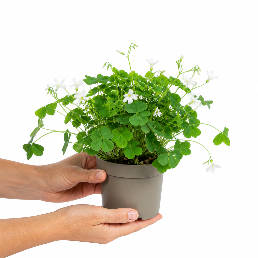 Oxalis Triangularis Verde · Ø12 cm · Altura 25-30 cm