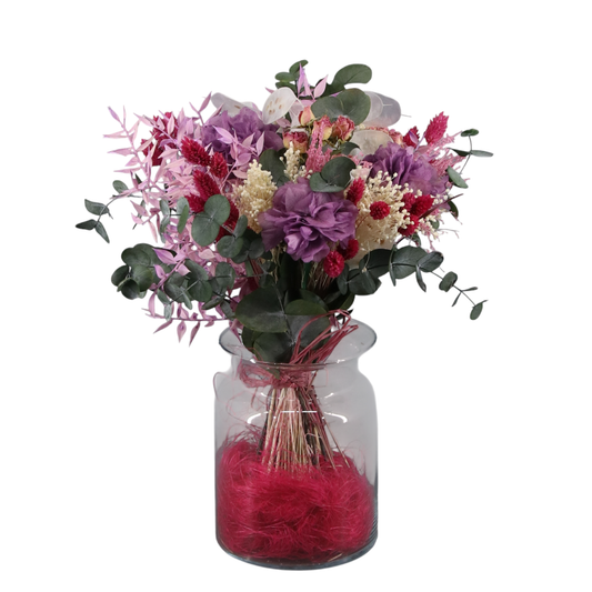 Ramo Flores Secas Fucsia