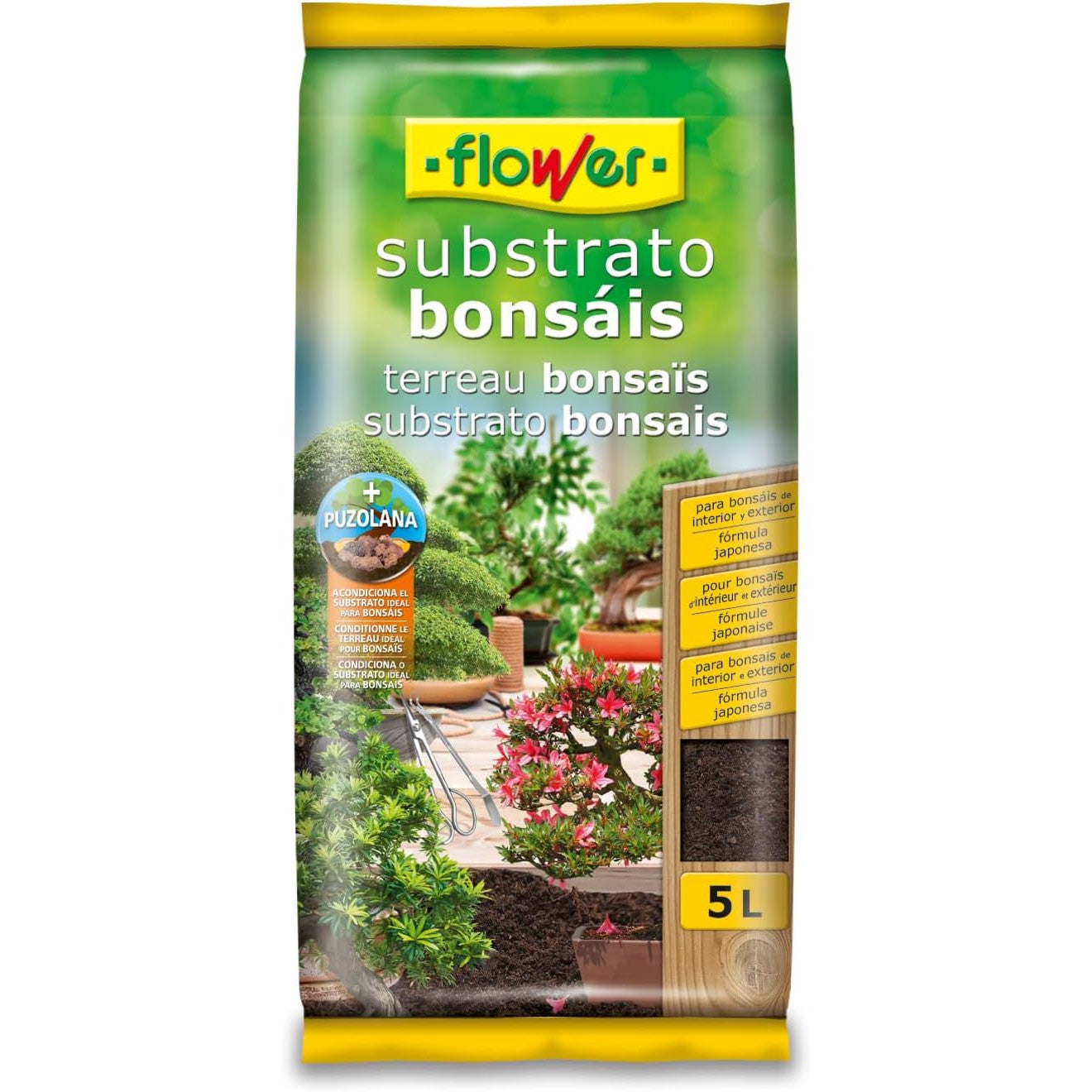 sustrato bonsáis