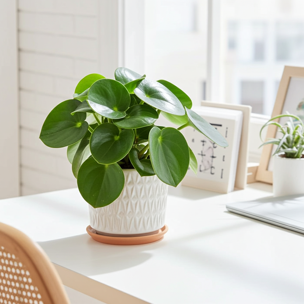 planta interior peperomia