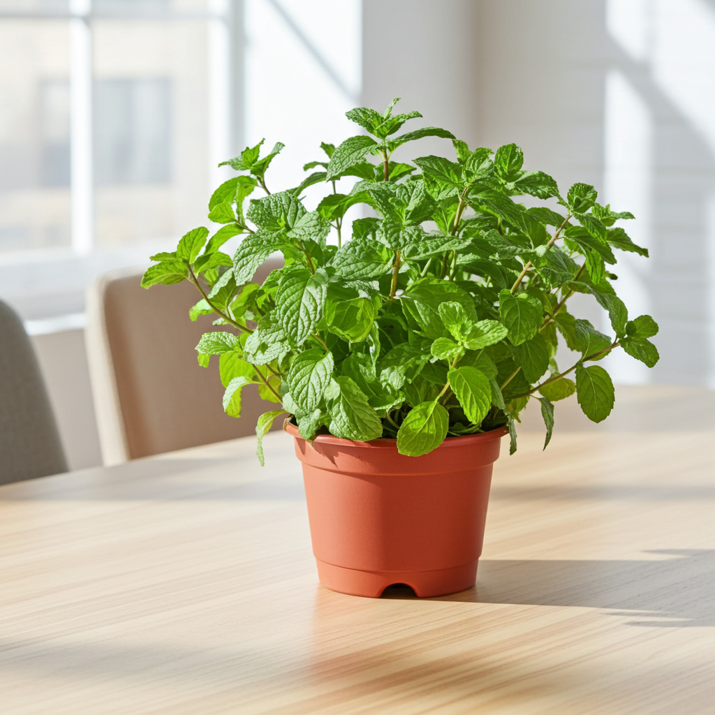 hierba buena natural