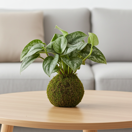 kokedama scindapsus