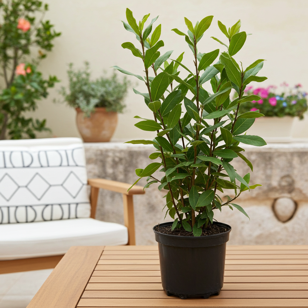 laurel planta natural