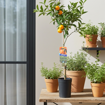 planta fruta mandarina