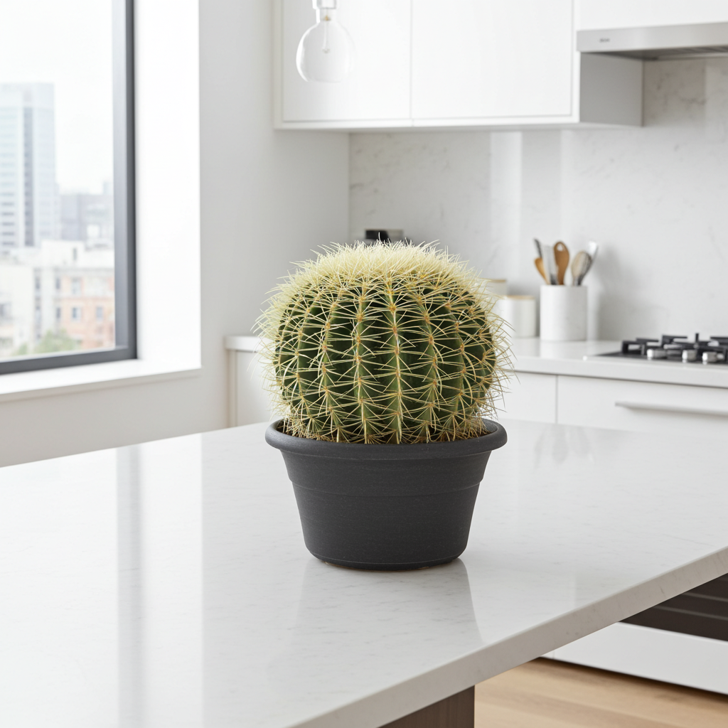 cactus grusonii erizo grande