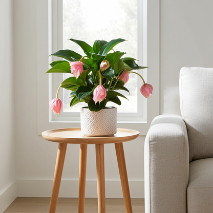 medinilla planta flores rosa