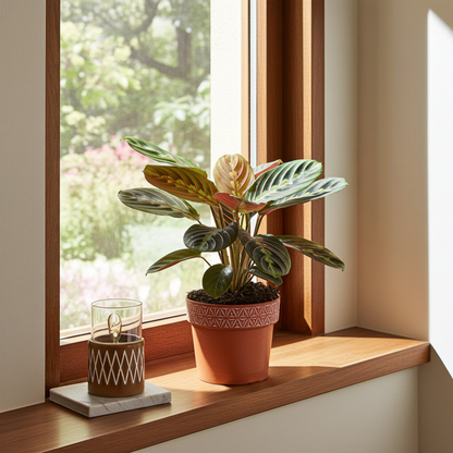 maranta en ventana